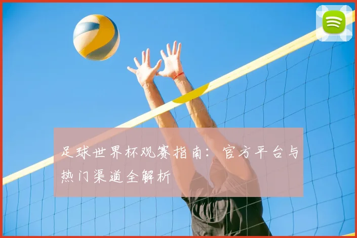 足球世界杯观赛指南：官方平台与热门渠道全解析